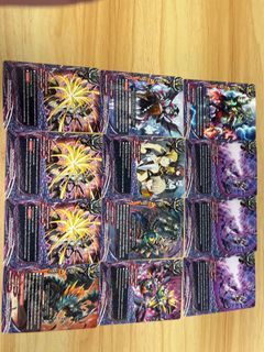 Buddyfight darkness dragon world 12 cards