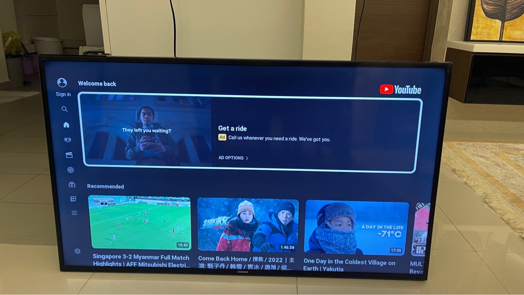 48 uhd 4k flat smart tv ju6000 series 6