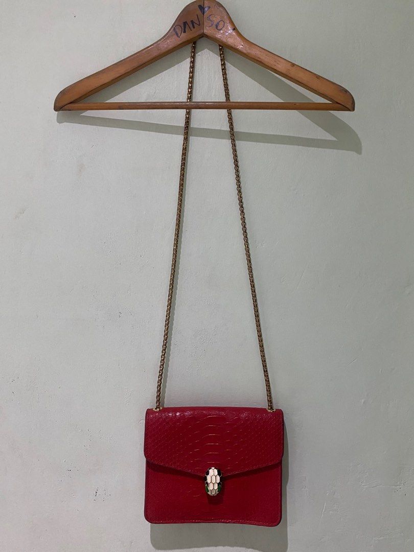 Bvlgari crocodile bag hot sale