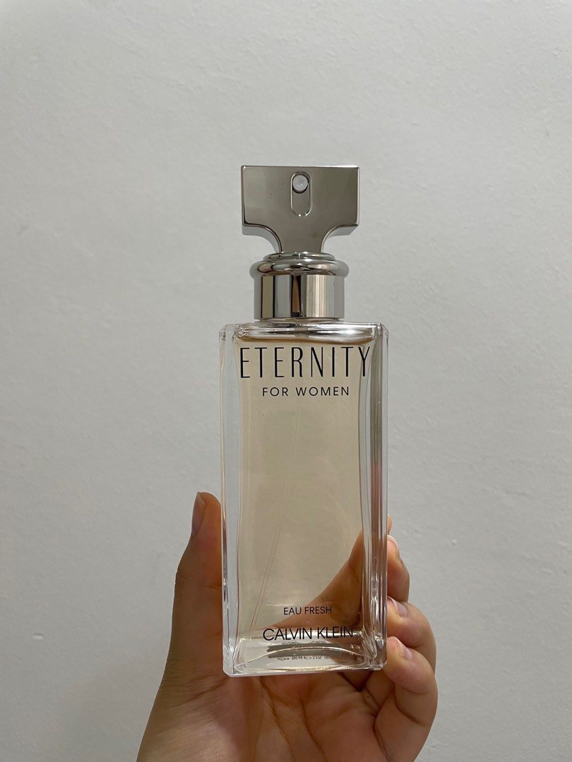 Calvin klein Eternity Eau Fresh EDP perfume, Beauty & Personal Care,  Fragrance & Deodorants on Carousell