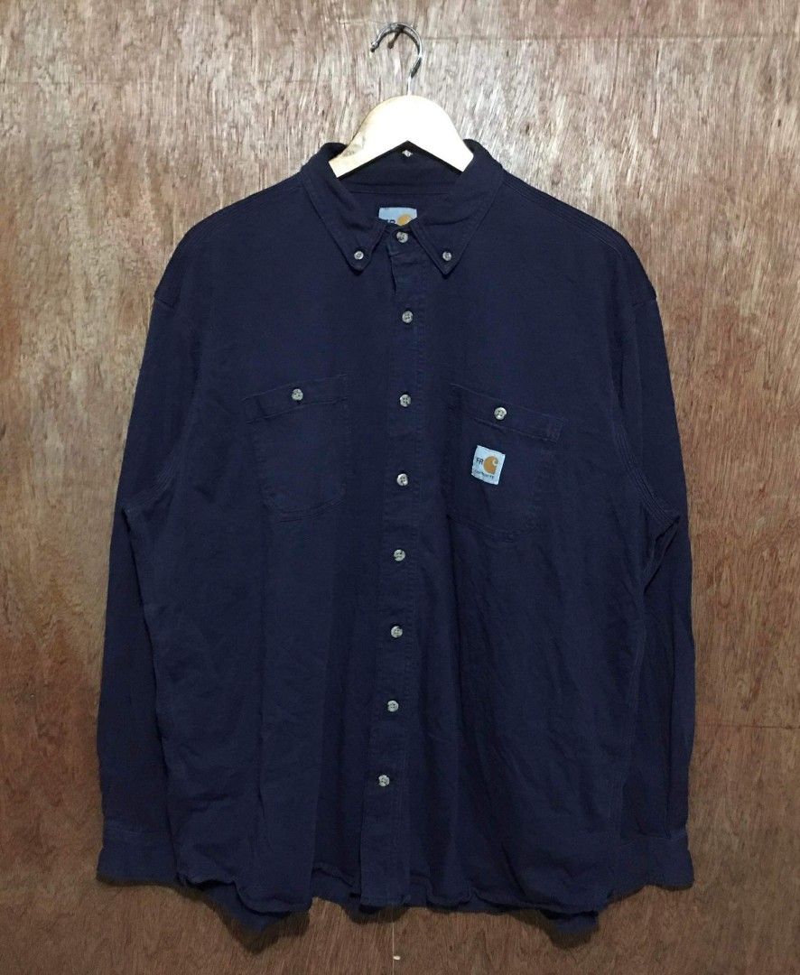 Carhartt polo long on sale sleeve
