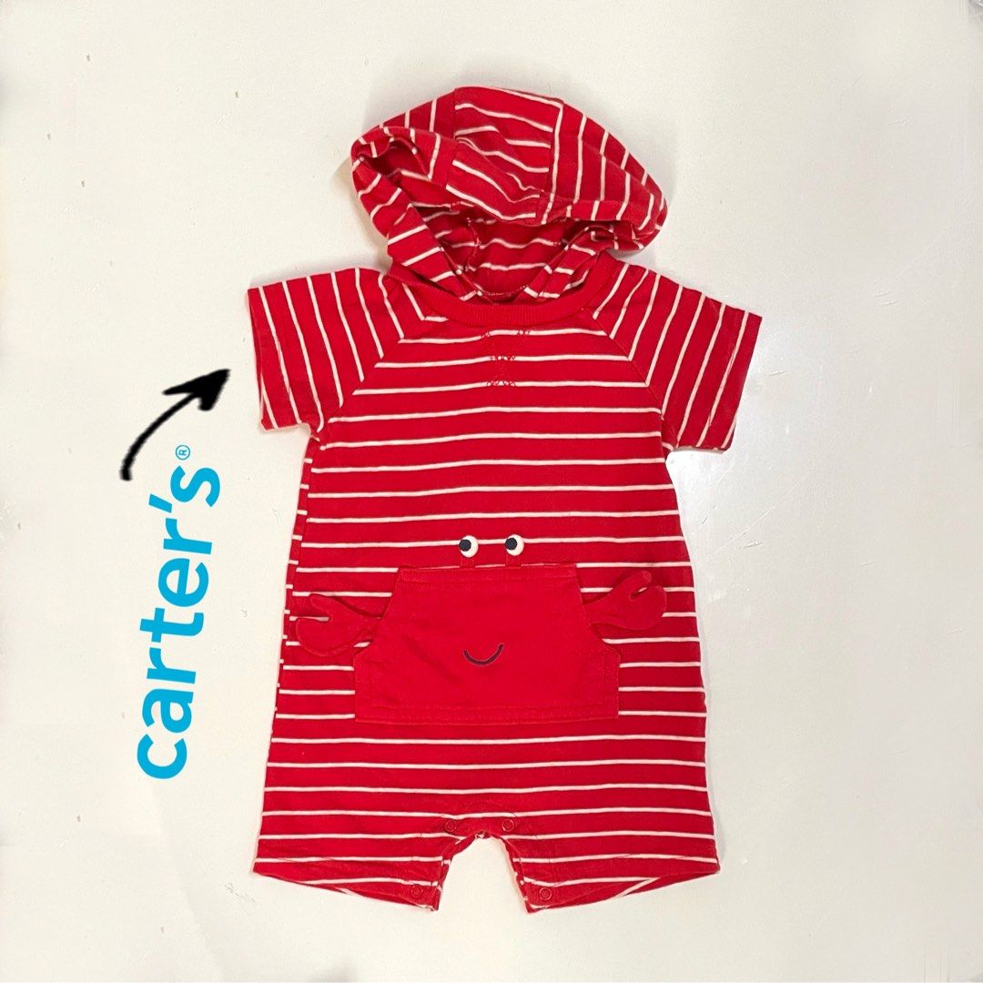 Carter's crab romper shop