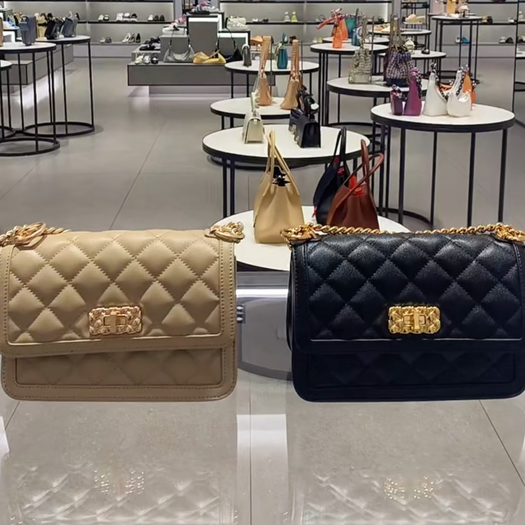 charles and keith micaela quilted
