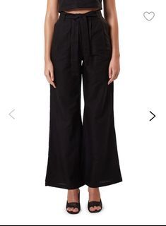 Charlie Holiday Linen Cotton Blend Pants