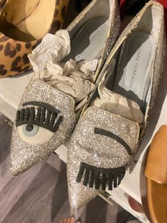 Chiara ferragni flat shoes authentic