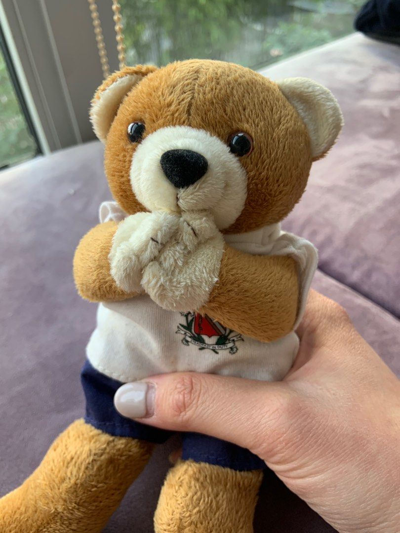Praying bear stuffed animal store