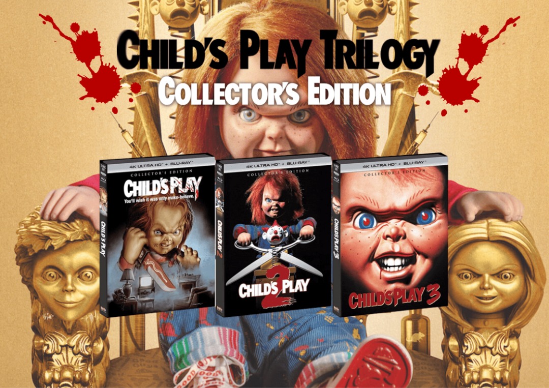 Child's Play Trilogy Collector's Edition [4K Ultra HD + Bluray