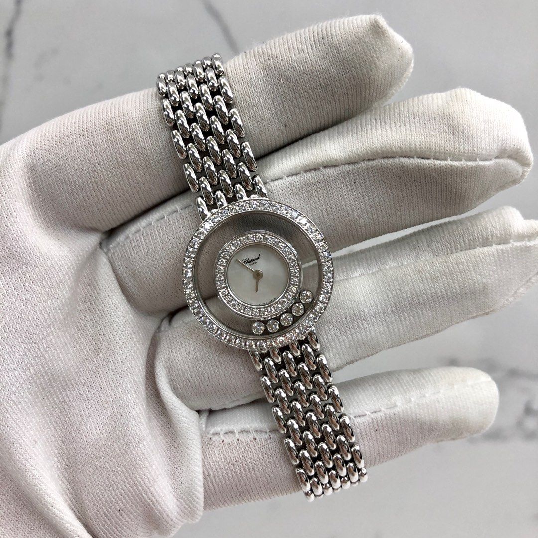 CHOPARD 205691 HAPPY DIAMONDS QUARTZ NO BATTERY LADIES WATCH