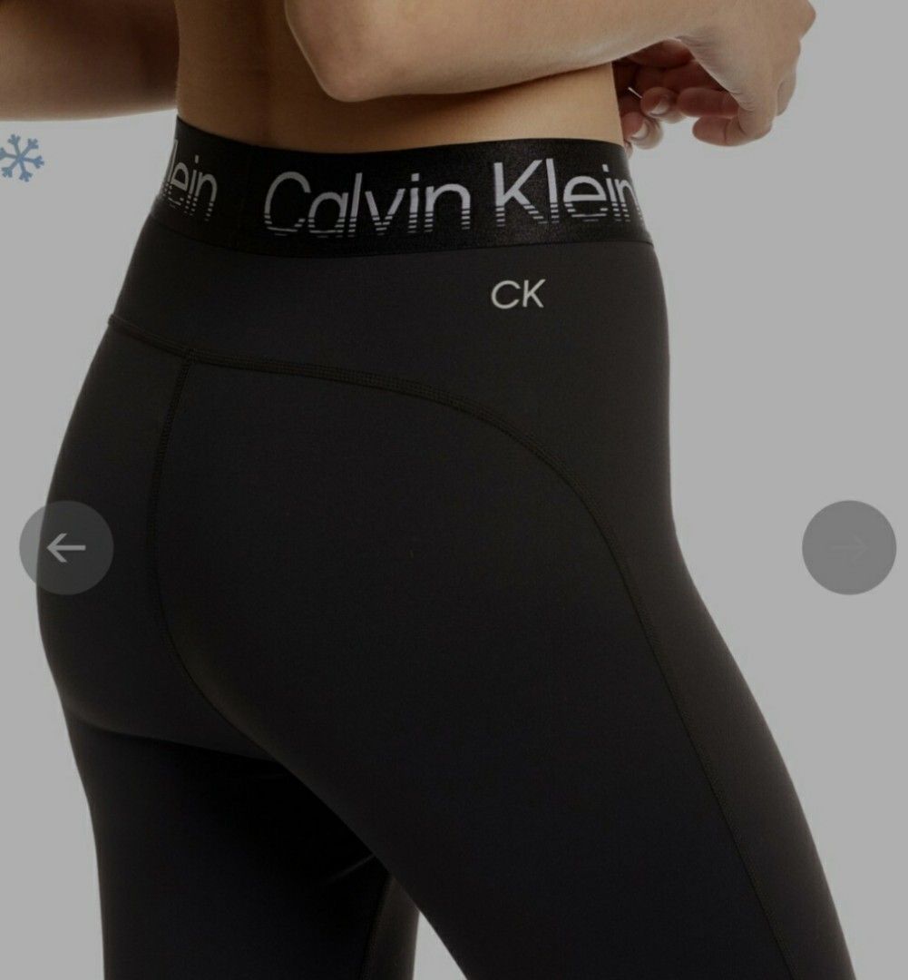 CK Calvin Klein Active Icon 7/8 tights, Women's Fashion, Activewear on  Carousell