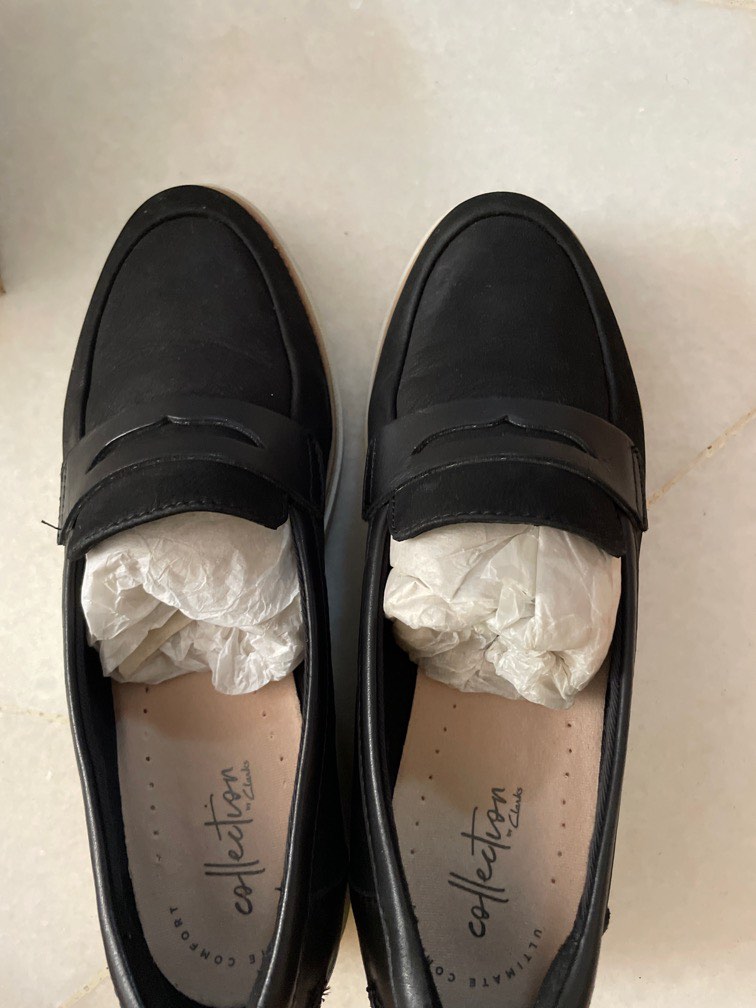 Clarks sharon cheap ranch black