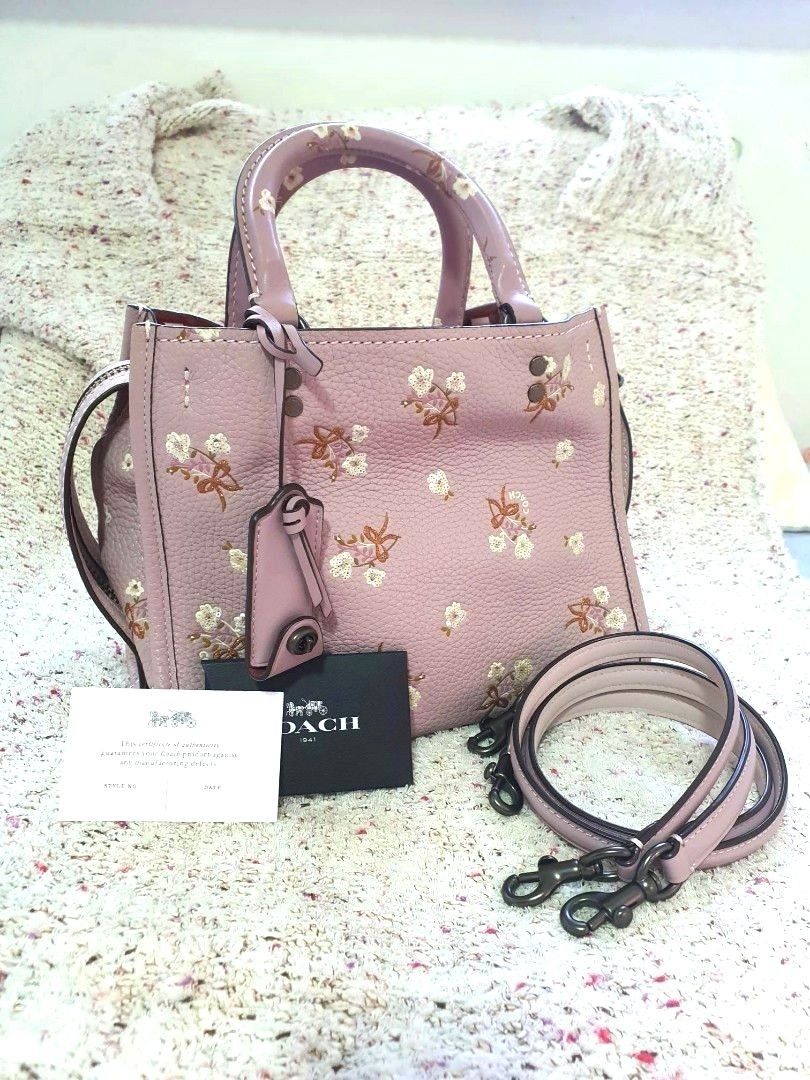 Coach rogue shop ice pink