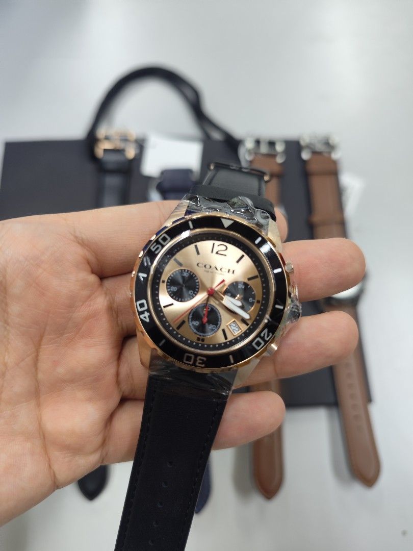 Coach automatic watch deals