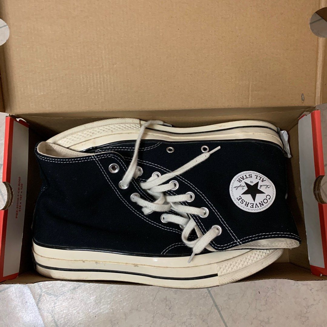 Converse 70s black best sale 47