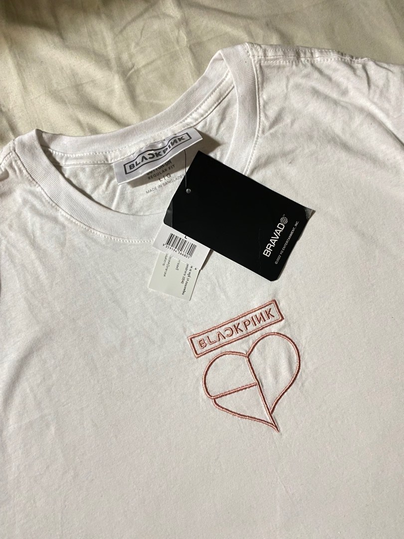 Cotton On x Blackpink Logo, Women's Fashion, Tops, Shirts on Carousell