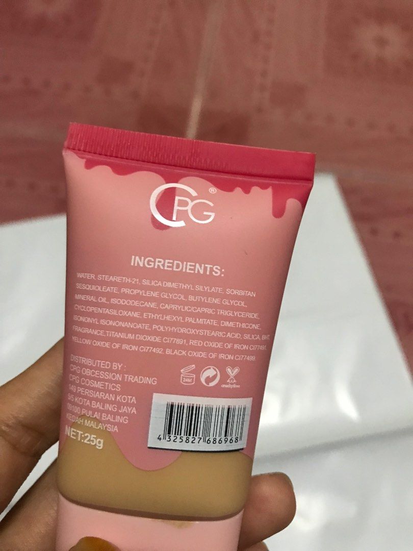 CPG Foundation 25g, Beauty & Personal Care, Face, Makeup on Carousell