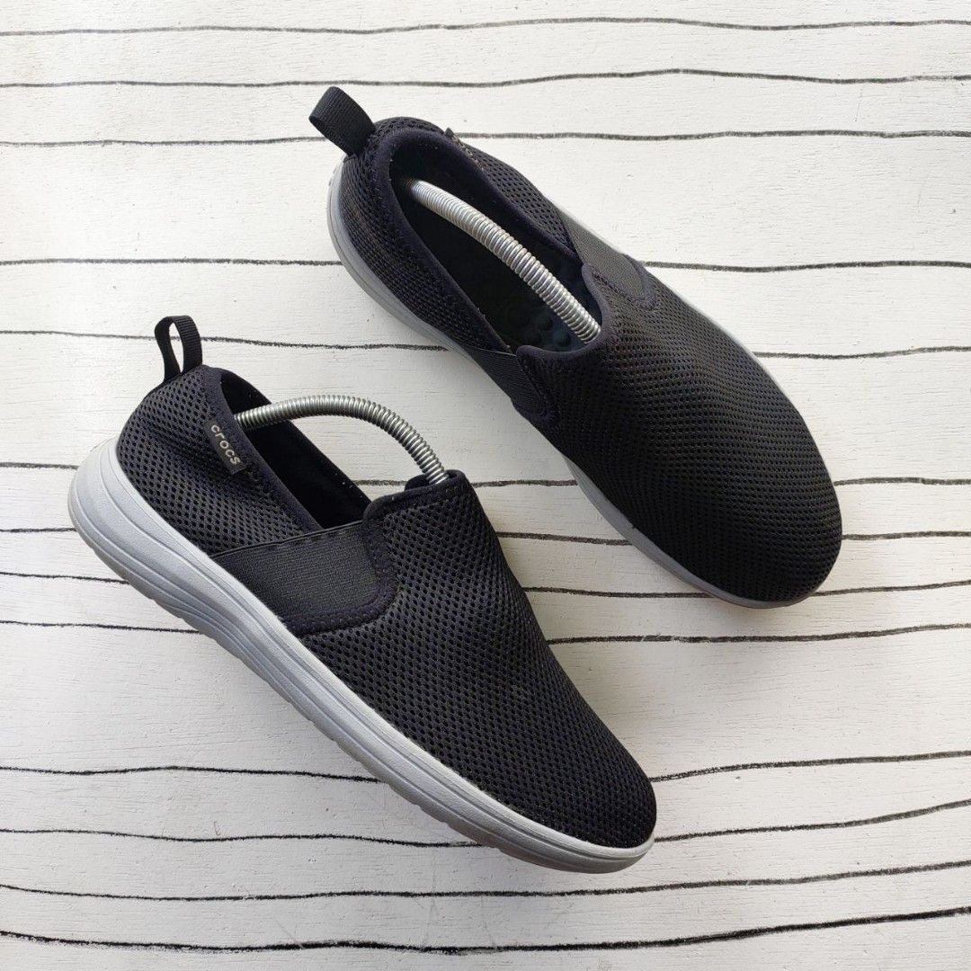 CROCS REVIVA SLIP ON BLACK 9UK Men s Fashion Footwear Sneakers