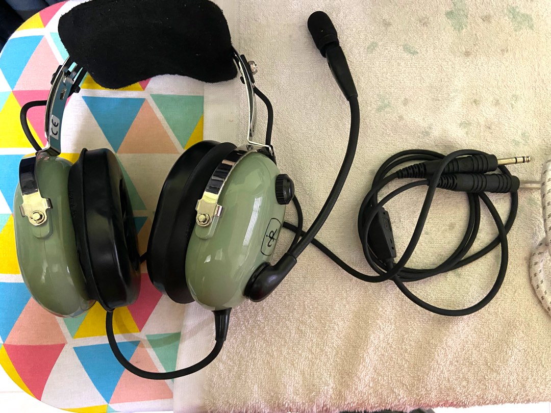 David Clark Aviation Headset for Pilots, Audio, Headphones & Headsets