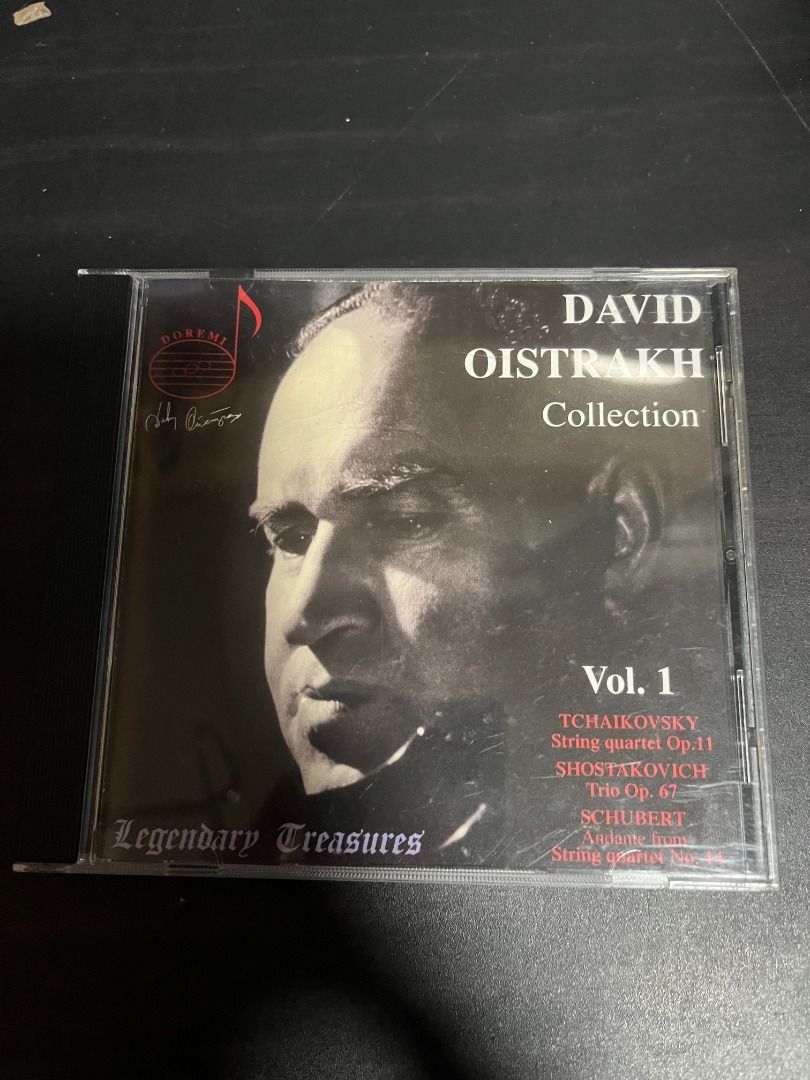 David Oistrakh Collection Vol 1 David Oistrakh 興趣及遊戲 音樂樂器 And 配件 音樂與媒體 Cd 及 Dvd Carousell 