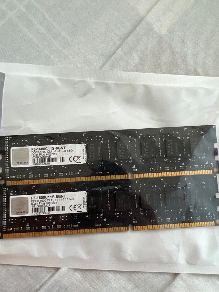 DDR3 8GB ram, Computers & Tech, Parts & Accessories, Other Accessories on Carousell