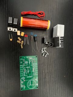 DIY Kit Mini Tesla Coil Plasma Speaker Set Electronic Field Music Project Part