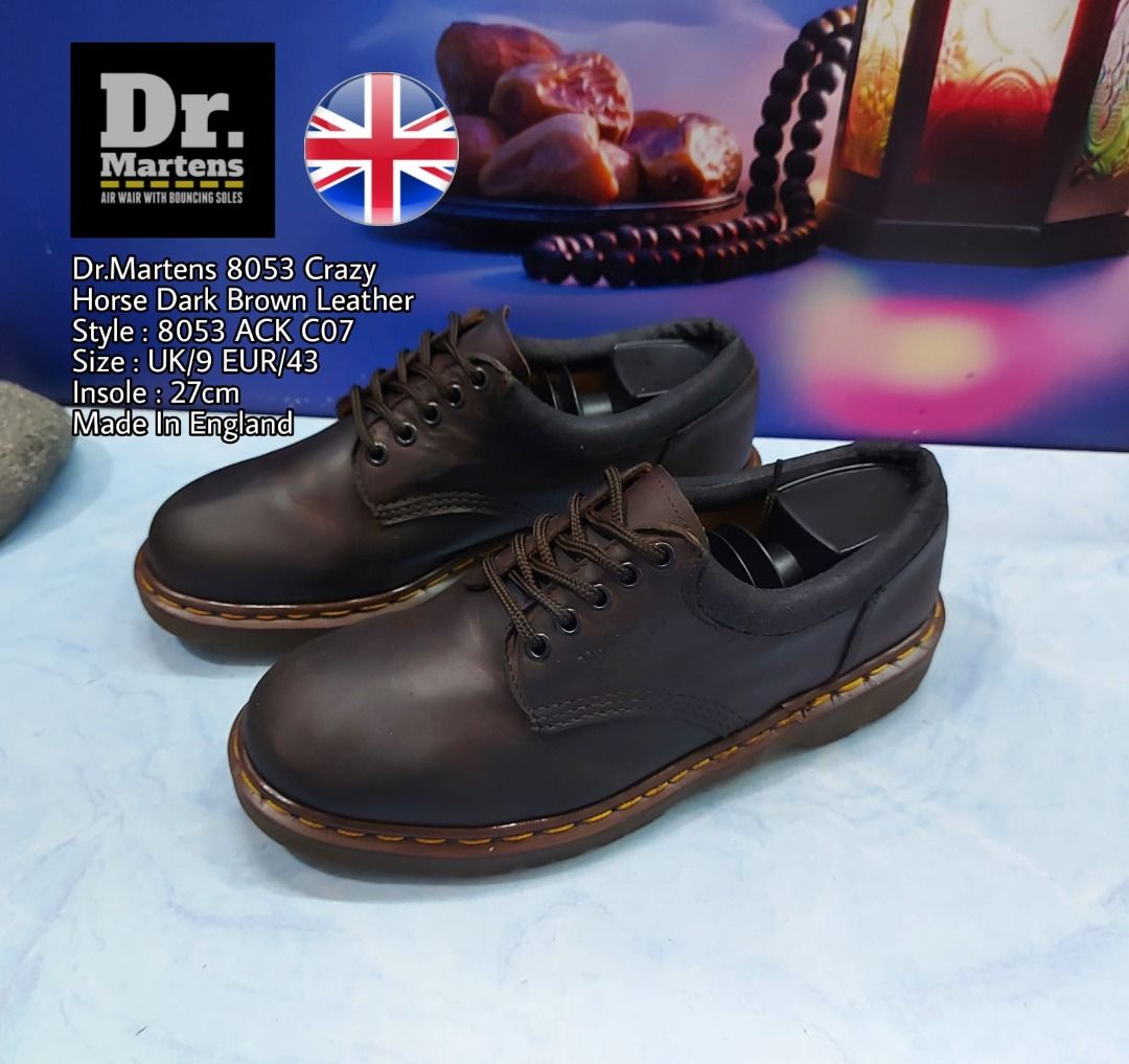 Second Original 8053 Dark Brown Crazy Horse