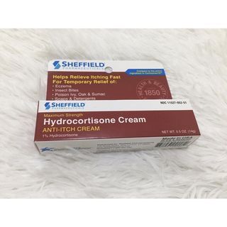 Dr. Sheffield's Hydrocortisone 14g Made in USA