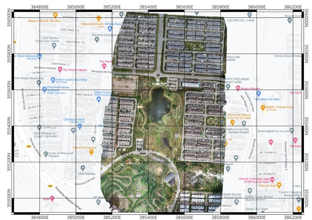 Drone mapping service clearance