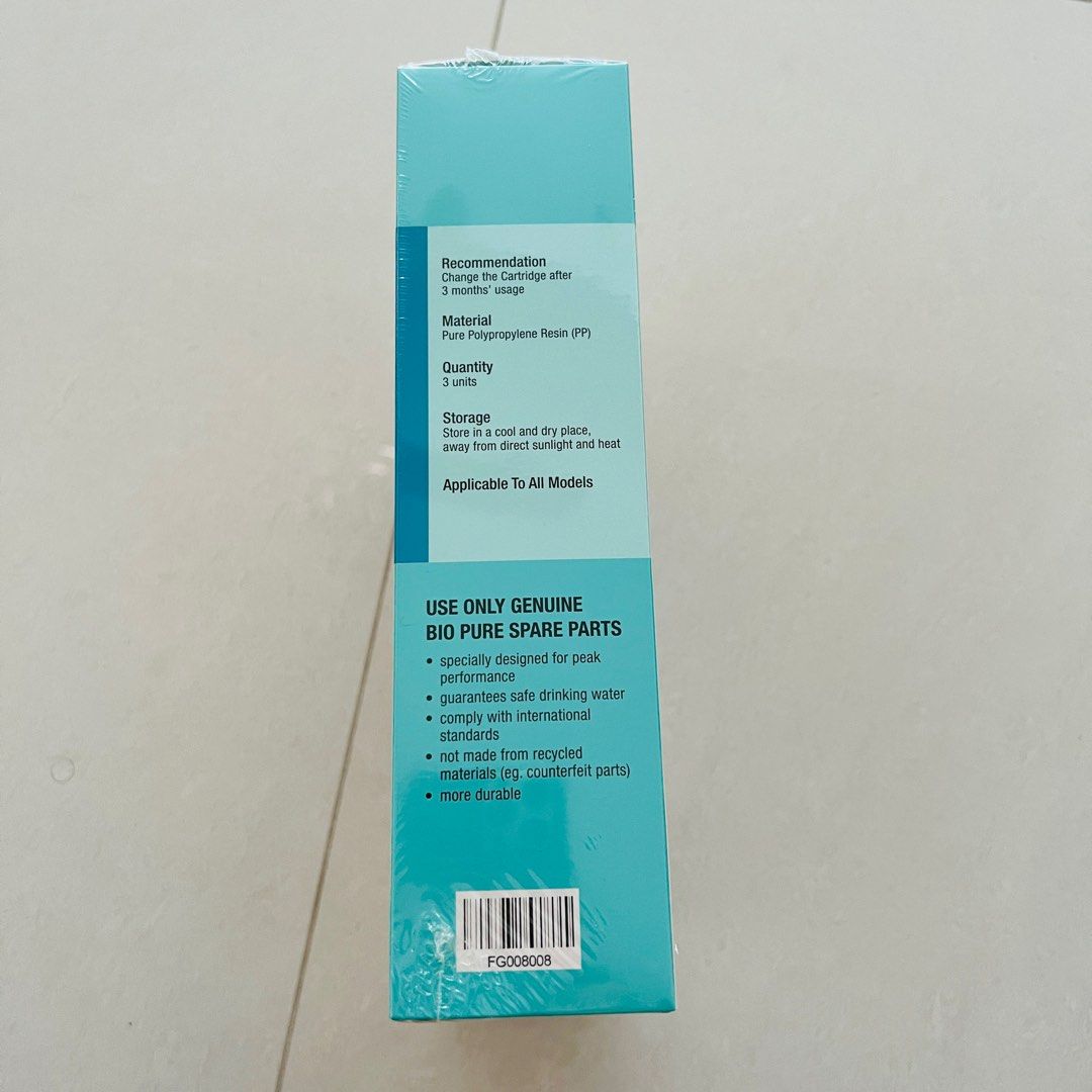 Elken Bio Pure PreFilter Cartridge (5 Micron), Furniture & Home Living