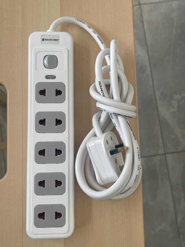Extension Cord, TV & Home Appliances, Electrical, Adaptors & Sockets on