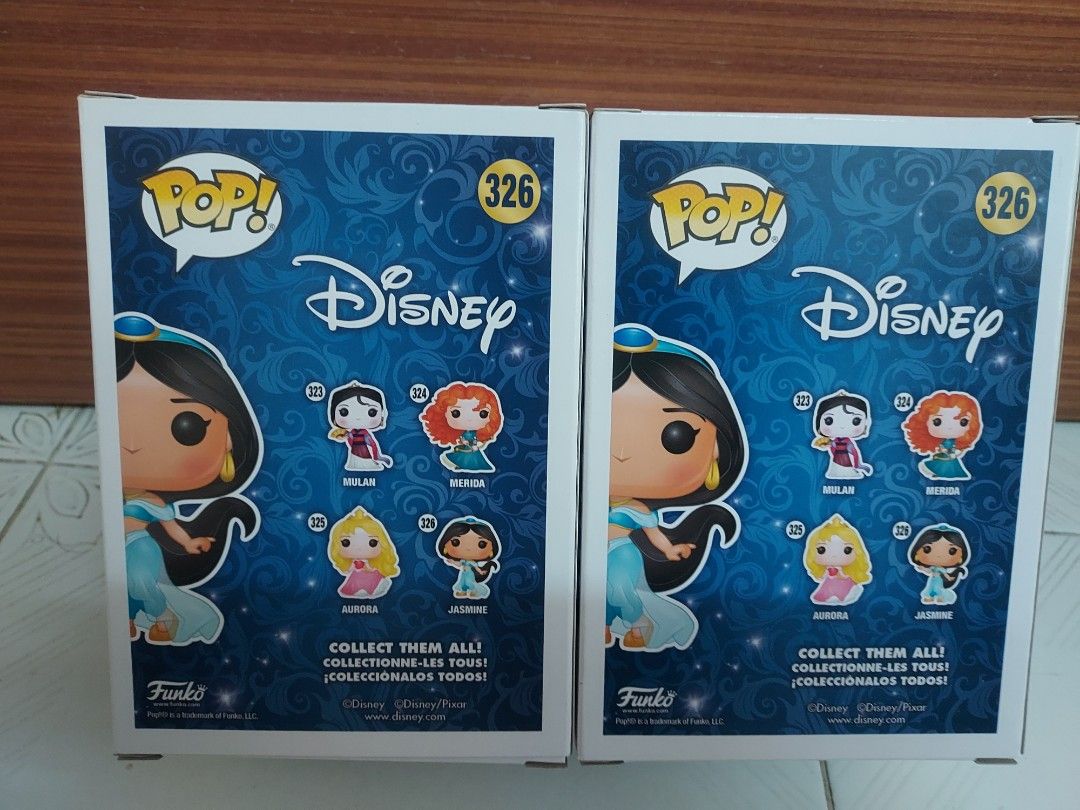 Funko Jasmine aladdin disney, Hobbies & Toys, Toys & Games on Carousell