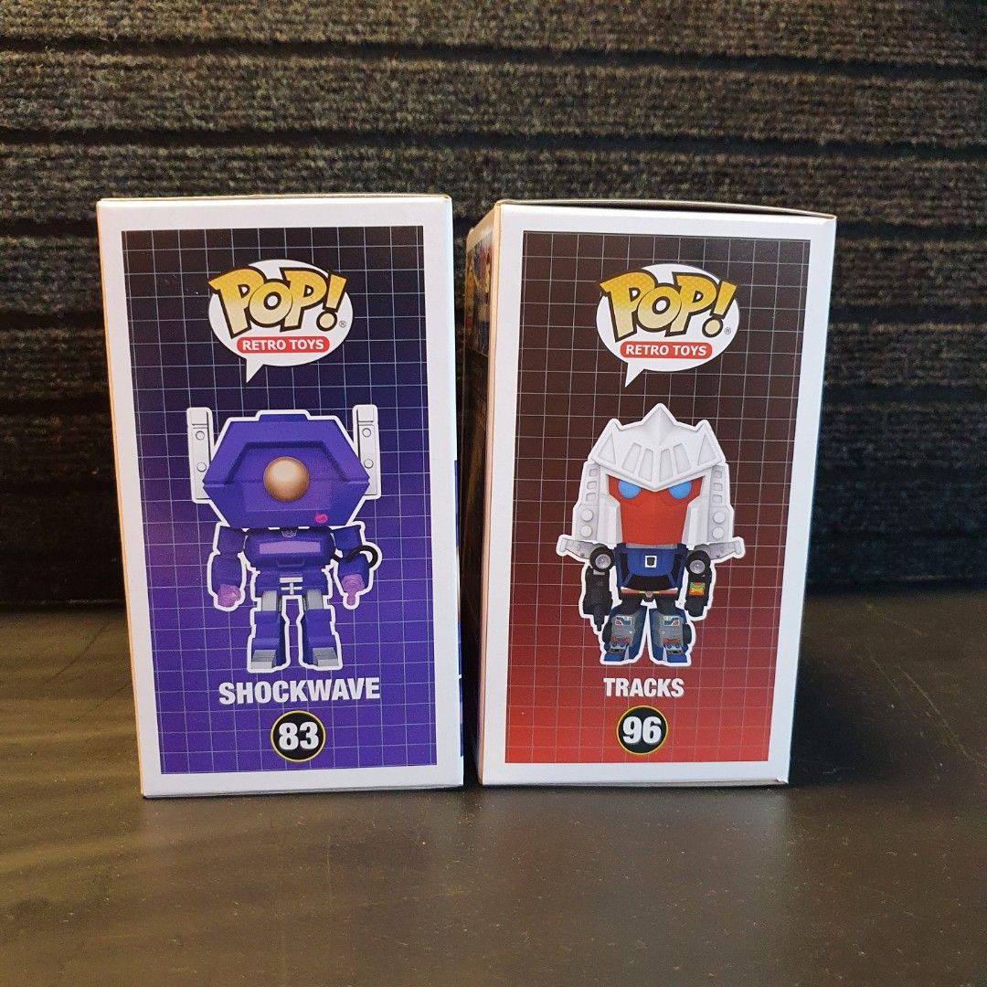 Funko POP POP! Transformers Shockwave Tracks Retro Toys Animation