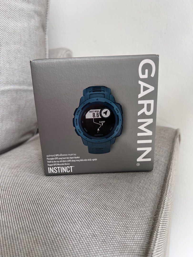 Garmin Instinct Lakeside Blue Mobile Phones Gadgets