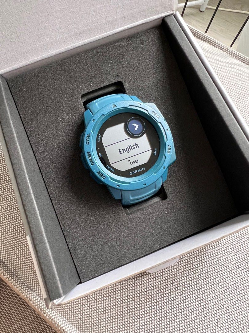 Garmin instinct shop lakeside blue