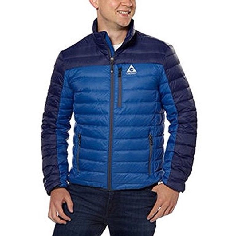 Gerry Men s Lightweight Warm Feather Down Winter Jacket Full Zip Deep Sky Fesyen Pria Pakaian Lainnya di Carousell