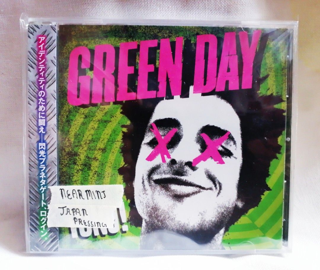 Greenday Uno CD Original CDs for Sale Rock CDs Green Day CD, Hobbies ...