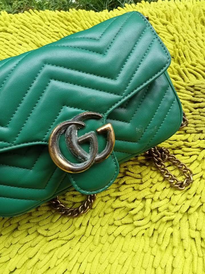 GUCCI MADE IN ITALY FULL KULIT ASLI, Women's Fashion, Women's Bags & Wallets on Carousell