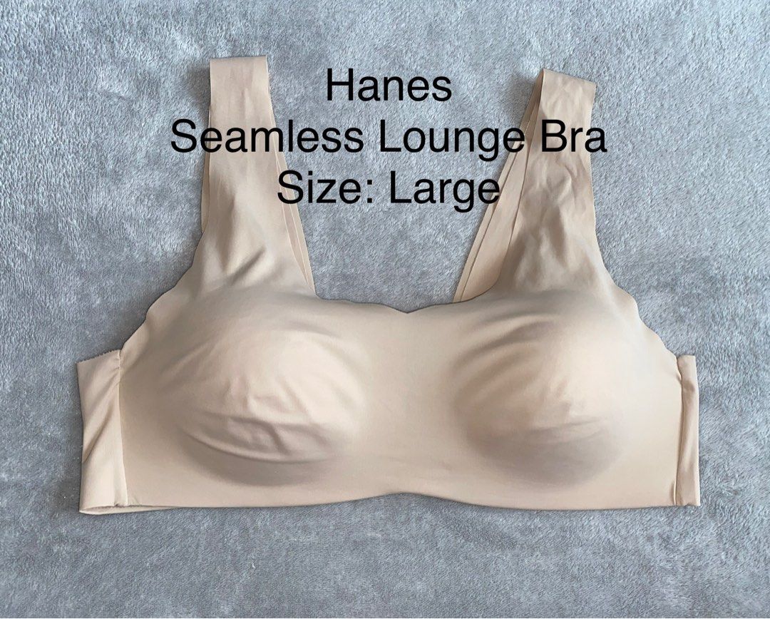 Hanes (Large) Seamless Wirefree Bra