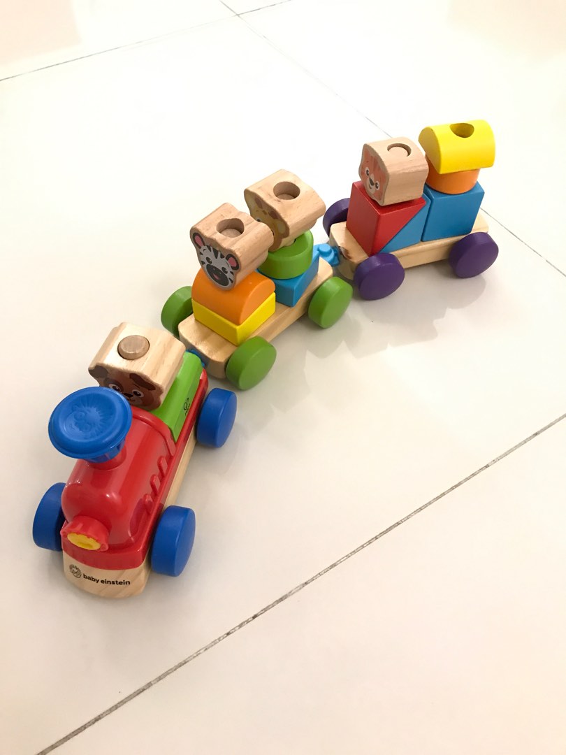Baby einstein shop wooden train