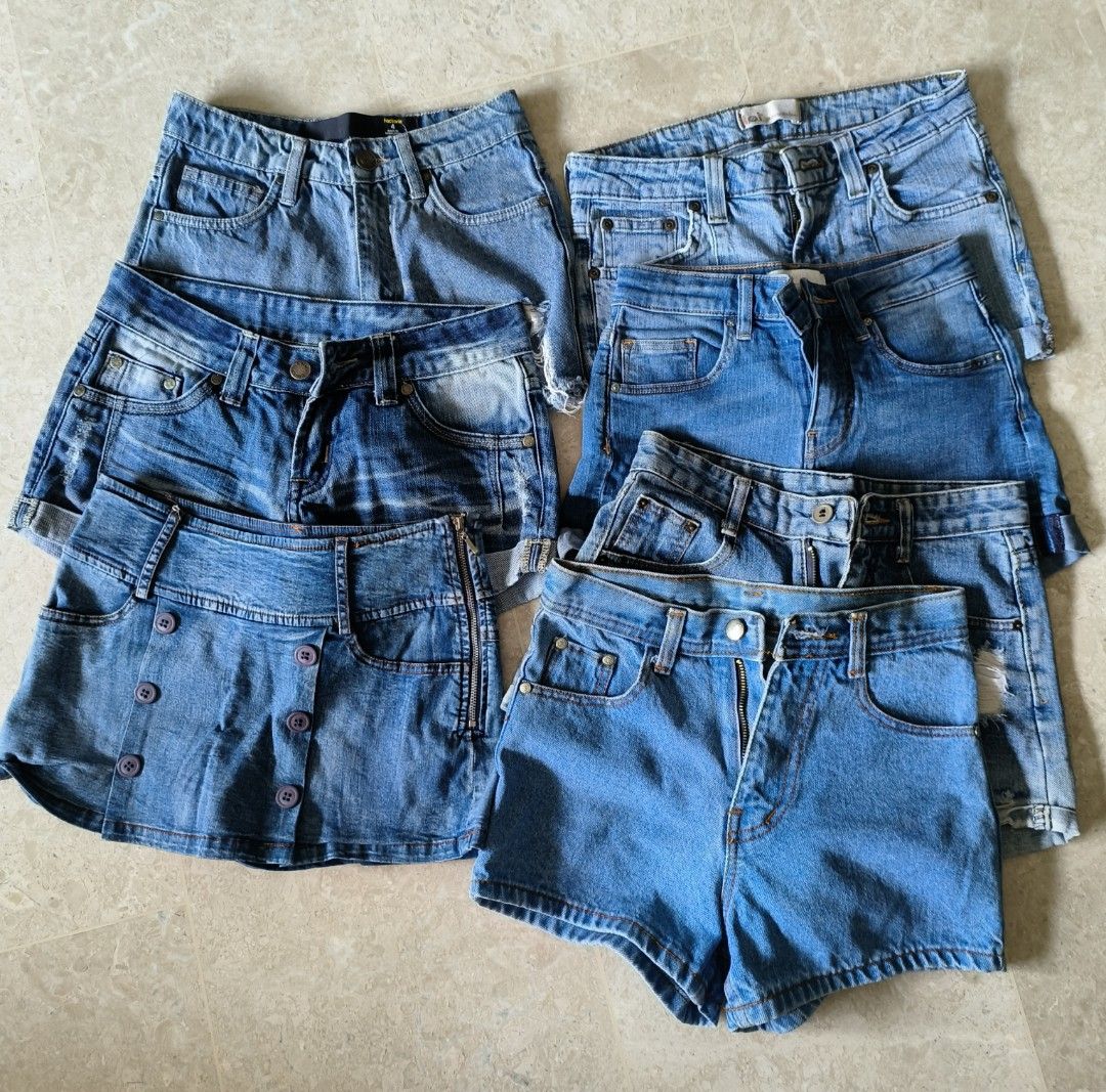 Size 24 jean shorts best sale