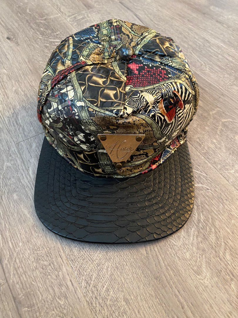 Hater snapback clearance leather