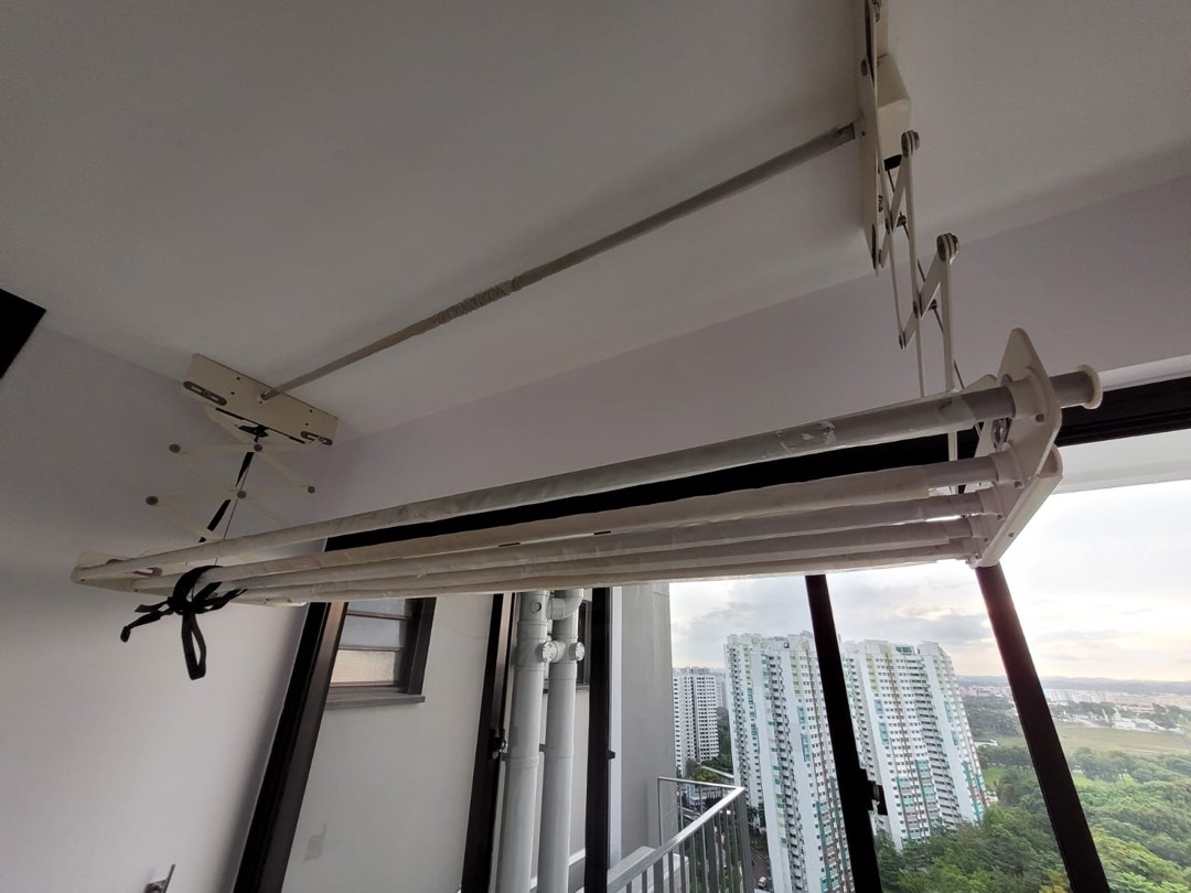 HDB BTO Laundry Rack, Furniture & Home Living, Furniture, Shelves