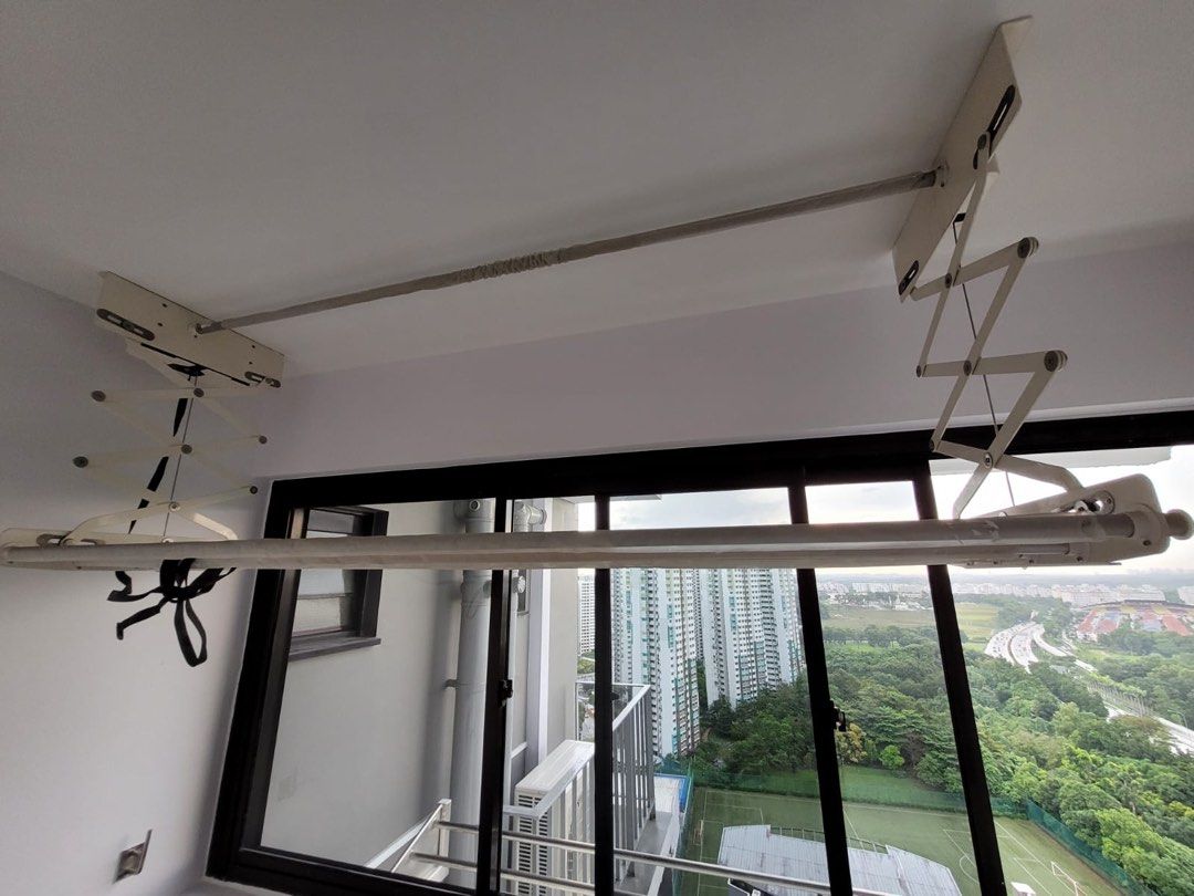 HDB BTO Laundry Rack, Furniture & Home Living, Furniture, Shelves