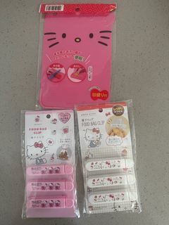 Hello Kitty Food Bag Clip, Cutting Board