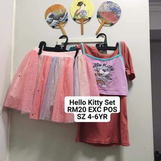 Hello Kitty Tutu Skirt Tulle Set