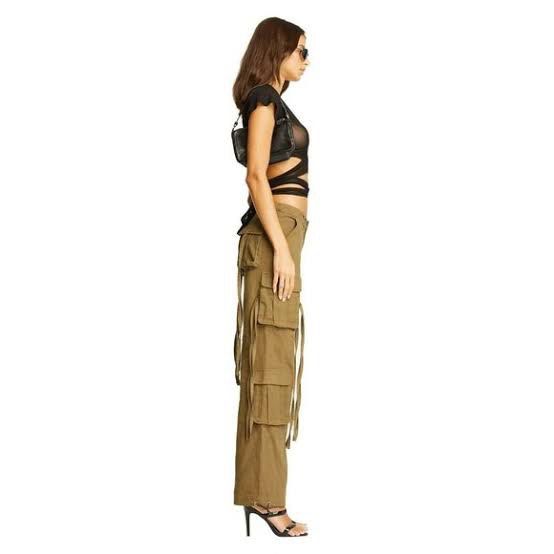 I.AM.GIA Altra Cargo Pants in Khaki Women s Fashion Bottoms Jeans on Carousell