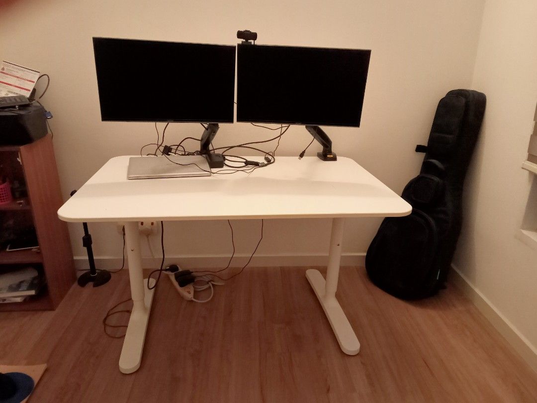 Ikea Bekant desk, Furniture & Home Living, Furniture, Tables & Sets on