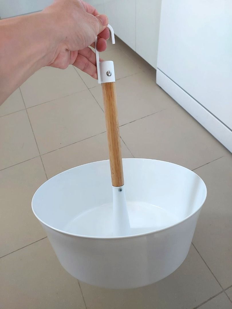 Ikea Bittergurka Hanging Planter, White, Furniture & Home Living