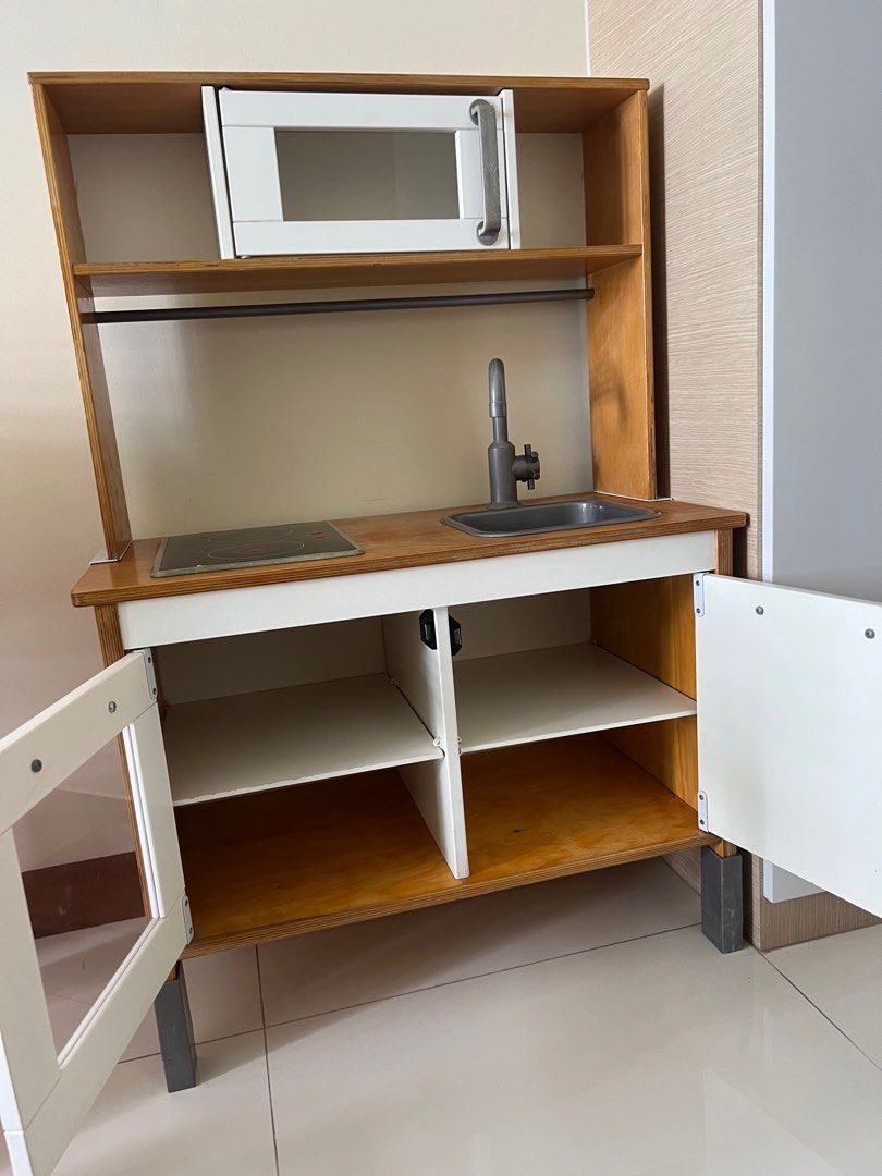 IKEA children kitchen with cooking toys, Babies & Kids, Baby Nursery