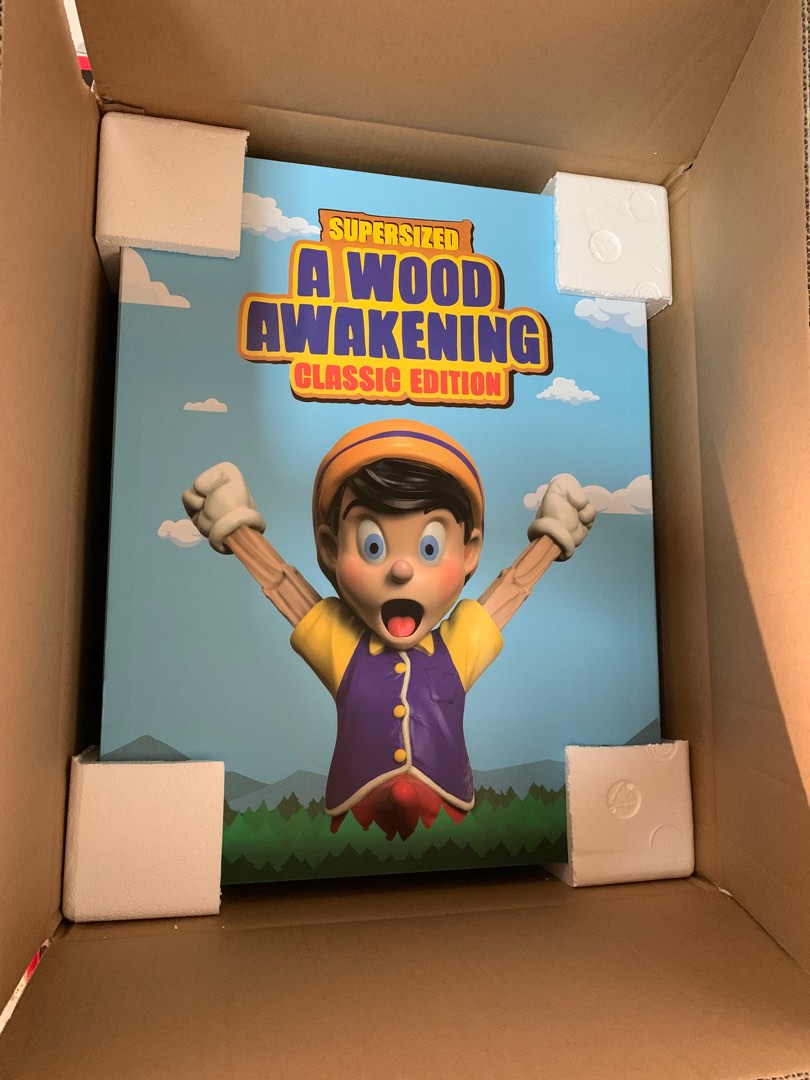 (instock) Mighty Jaxx Supersized A Wood Awakening (Classic Edition