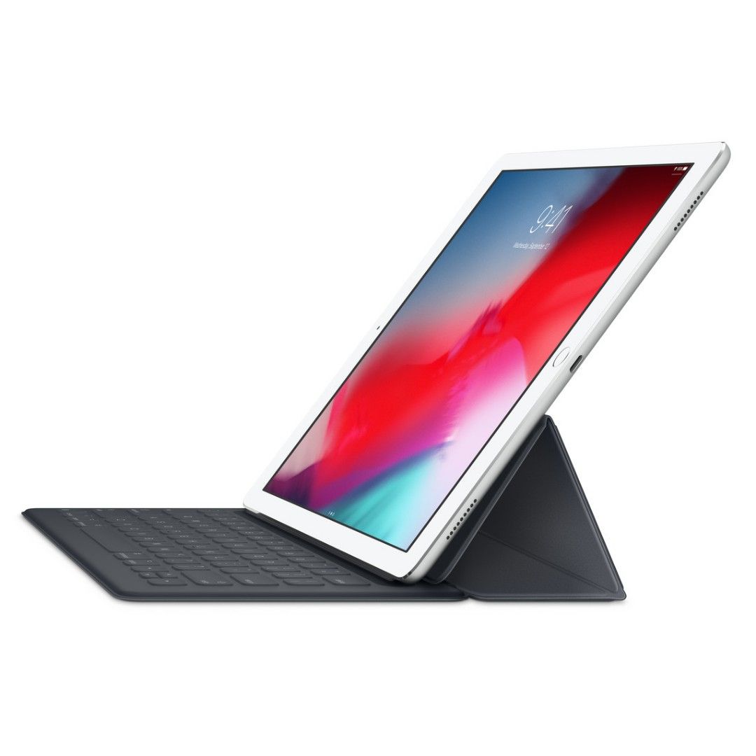 iPad Smart Keyboard (Category: Computer Keyboard) located in Antipolo. Submitted by trish.0811 (Listing ID 1205051587, Image 2). Description: Price is still negotiable!!! Quality: 10/10, lightly used Specifics: Black Color, Compatibility is in the images, Legit product RFS: I wanted a different keyboard. Includes: Original Packaging Original Price: P9600.00.